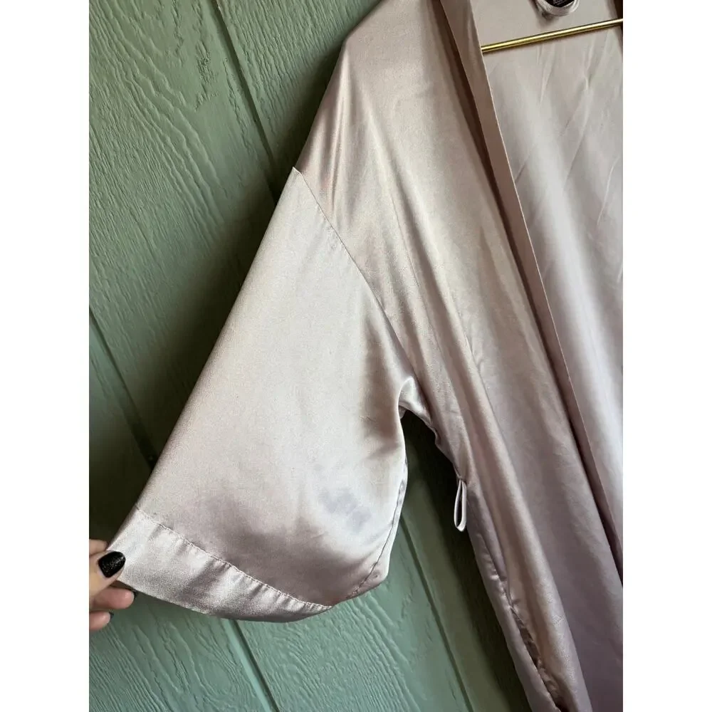 Victoria Secret Satin Robe, Size M/L - Picture 2 of 5